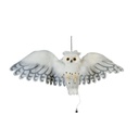 Snow owl - animated - 80 cm