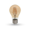 LED Bulb - SAMSUNG CHIP Filament 4W E27 A60 Amber Cover 2200K