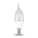 LED Bulb - 4W E14 Candle Flame 4500K                            