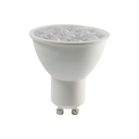 LED sijalka SAMSUNG čip - GU10 6.5W vijugasta plastika 10°D 4000K