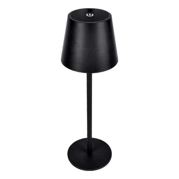 ZARA 3W z baterijo IP44, črna