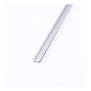 LED aluminijasti profil 2000 x 24.7 x 7 mm + mlečni pokrov