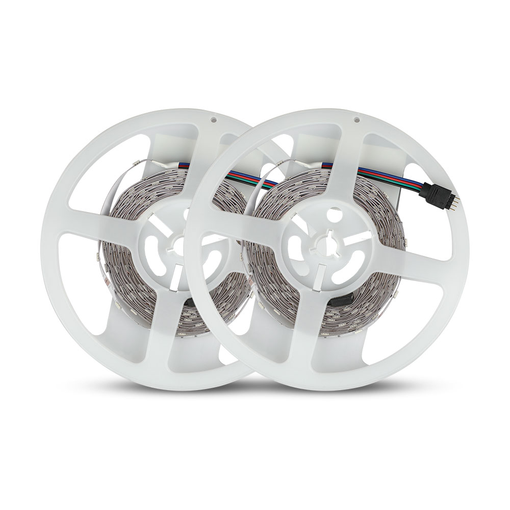 LED Strip RGB Set SMD5050 300LED 2x5M With Remote + Adaptor 