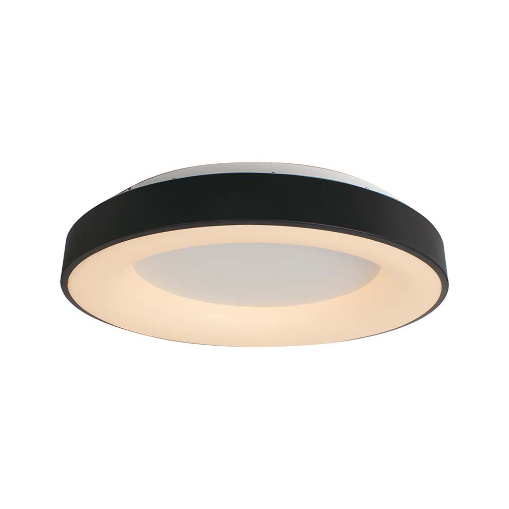 LED stropna svetilka 49W 600 x 90 mm črna 3000K