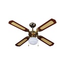 1*E27 LED Ceiling Fan 4 Blades 50W AC Motor 