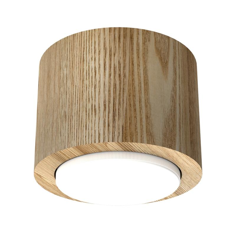 Ceiling light Downlight Wood GX53