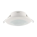 Okvir za reflektor GU10, okrogel, IP44, bel