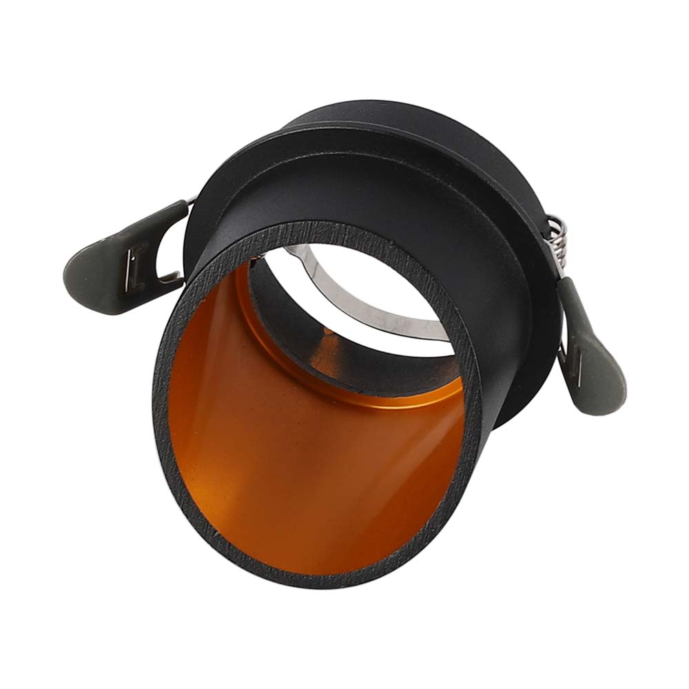 Okvir za reflektor GU10, IP20, črn