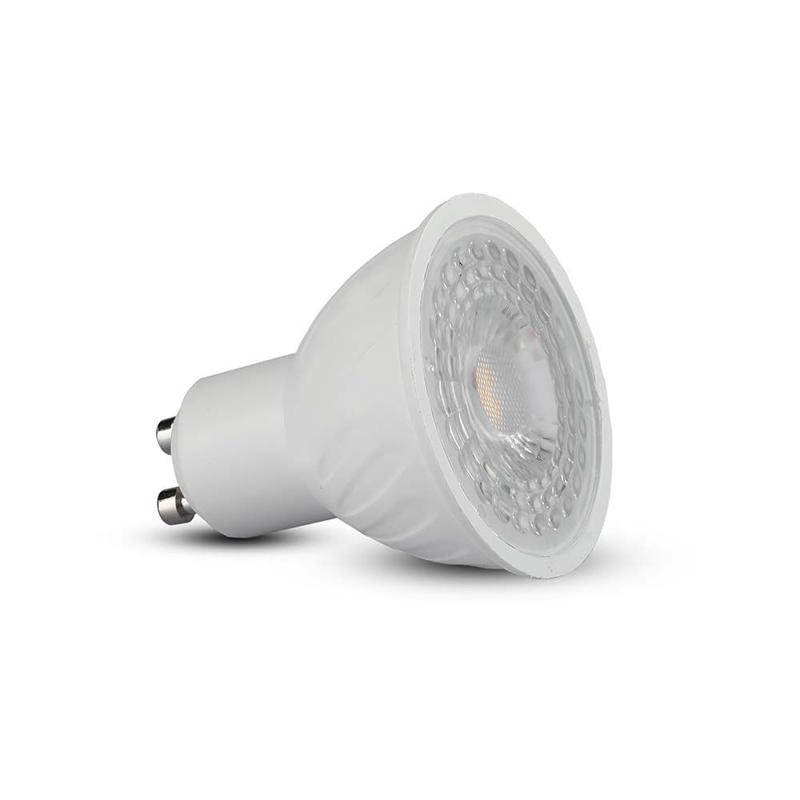 LED Spotlight SAMSUNG Chip GU10 6W Ripple Plastic 38° Dimmable 6500K