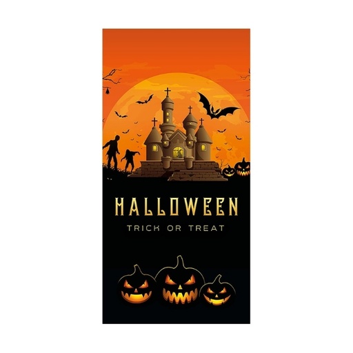 Transparent - Strašilna hiša - 90 x 180 cm