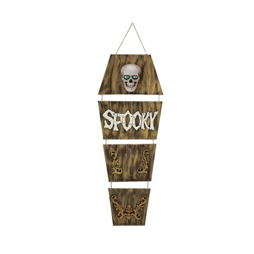 Ghost coffin - animated - 9 x 50 x 150 cm