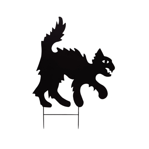 Kovinska silhueta mačke - 53 cm